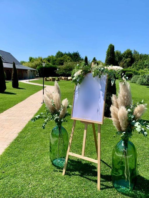 Chevalet couleur bois