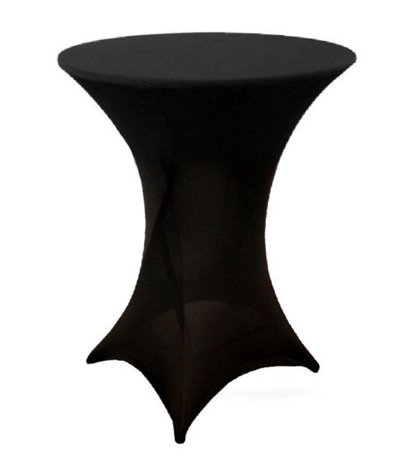 Housse mange-debout noire 80 cm