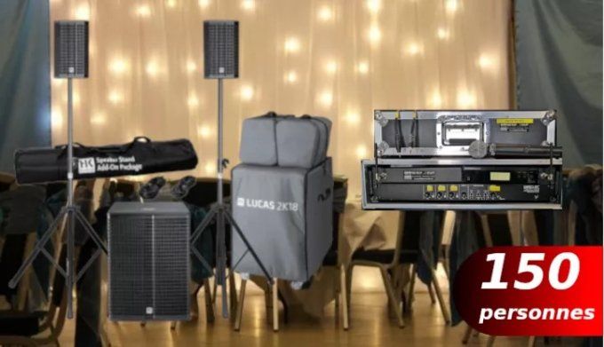 Pack PC 3 jusqu'à 150 personnes