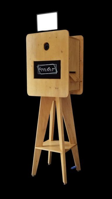 Photobooth couleur bois